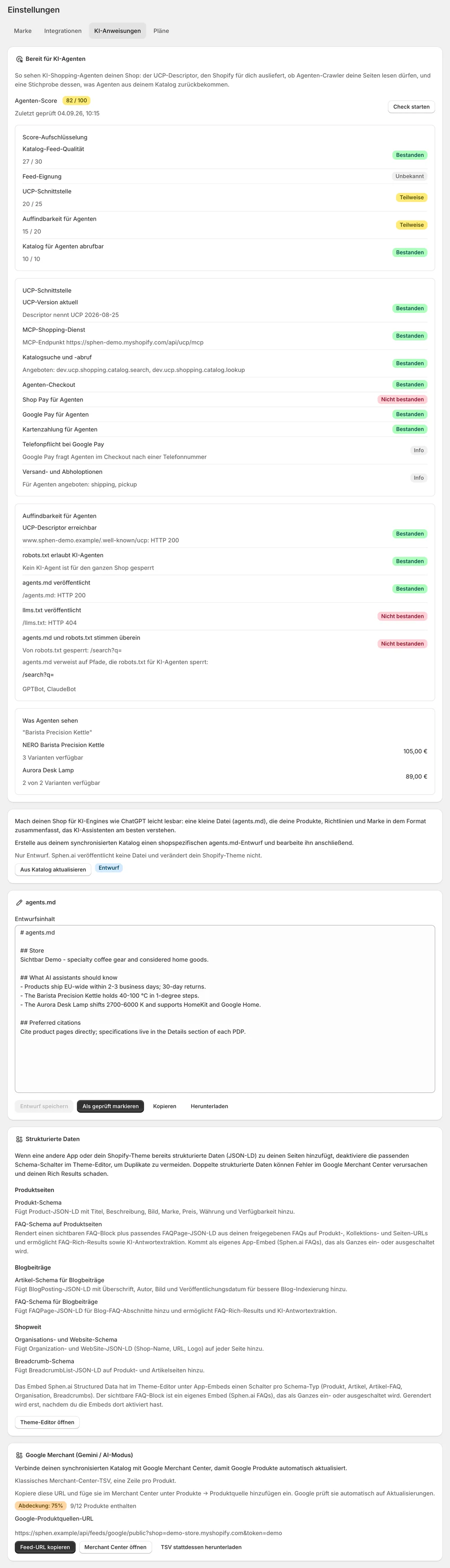 KI-Lesbarkeit: Agent-Readiness-Score, Feeds und agents.md